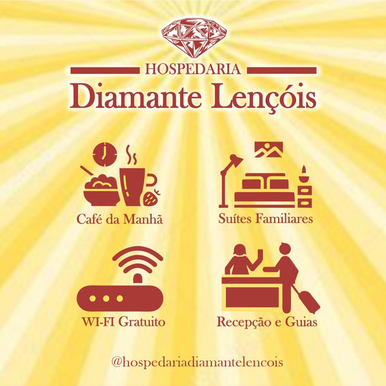Hospedaria Diamante Lencois Exterior foto